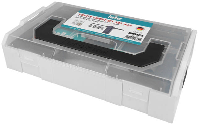 Heller støvsuger borsett inkl. 6,8,10 mm og adapter