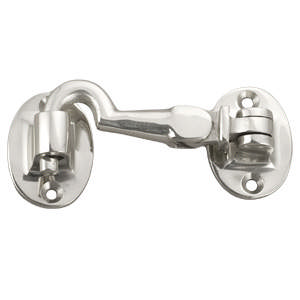 Kabinskrog D606 Rustfri krom 75 mm