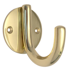 Kleskrok 9204 Klassisk messing Polert med lakk Ø51mm