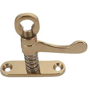 Knott 5060R Enkelt Rundt Hjørne Messing Polert