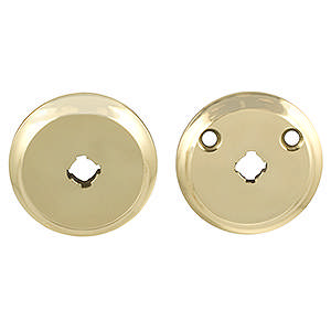 Nøkkelbrikke 1684 Messing Polert med lakk CC27 Ø50