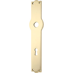 Lange skilt L22 GN Boda cc72 Messing Polert Uten lakk Ø15 210x45x3mm