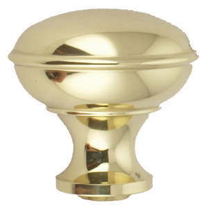 Knott 1473 Messing Polert Uten lakk 11mm Ø57