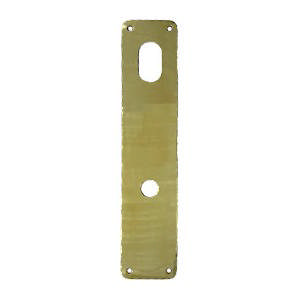 Lange skilt L50 GC cc105 Messing Polert med lakk Ø15 230x50x2mm