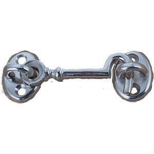 Hyttekrok 605 Krom 55 mm