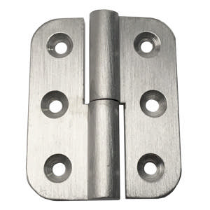 Hamb. Hengsel 322 Høyre Rund NiS 50X40mm