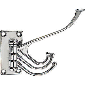 Hattekrok 1061 med 3 svingkroker Kr