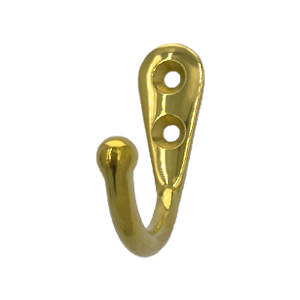 Kleskrok 1031 Messing Polert med lakk 30mm