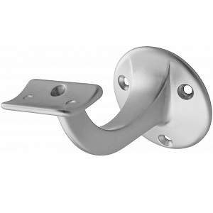 Rekkverksholder 3505 Rund Alu Naturlig Ø56 x 75mm