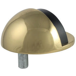 Dørstopper 267 Messing Polert Uten Lakk Ø45 x 30mm