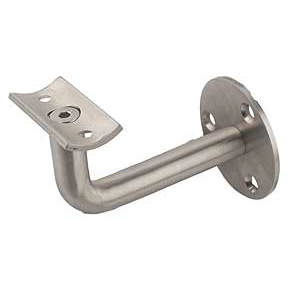 Rekkverksholder rund+flat RS Ø55xø14mm 80x40mm