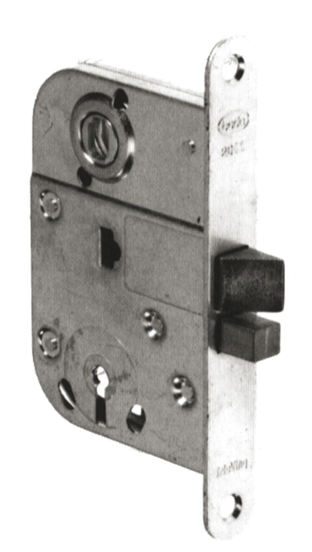 Boda midtre dørlås 2011 h/h vendbar (990504)