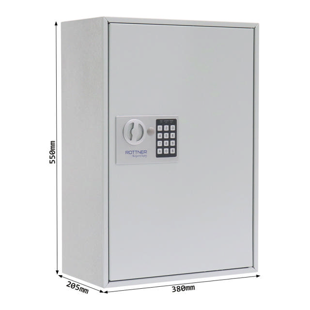 Rottner nøgleskab m. el-kodelås, 300 kroge