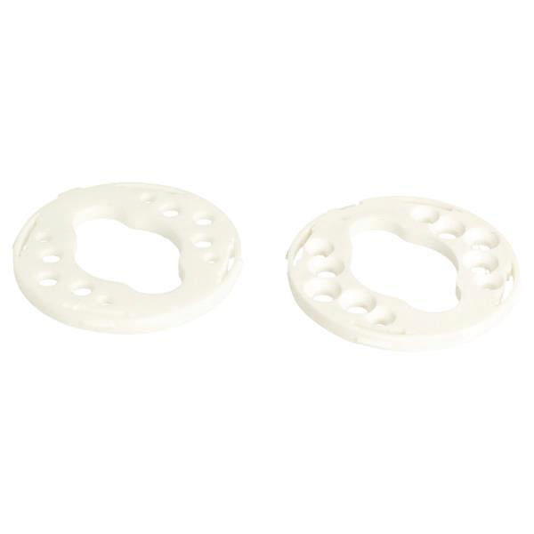 Monteringsplate ø48mm Hvit