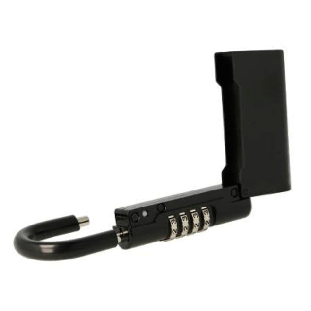 Siso hengelås med kode og nøkkeloppbevaring