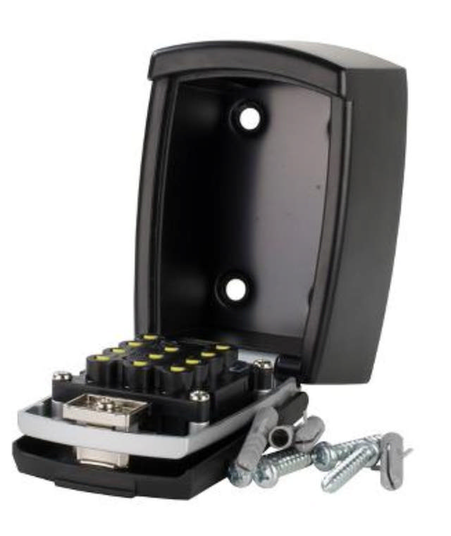 Siso nøkkelboks med trykknapp